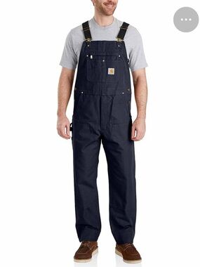 Carhartt Dark Blue Denim Overalls